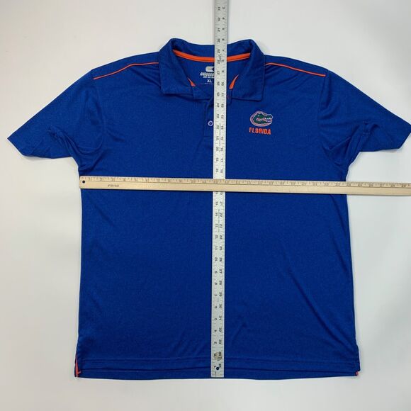 Florida Gators Polo Shirt Mens XL Extra Large Blue Colosseum Coaches Golf - Picture 6 of 10